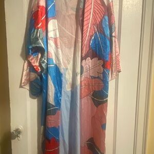 Colorful Floral Kimono